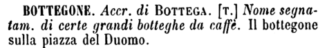 bottegone