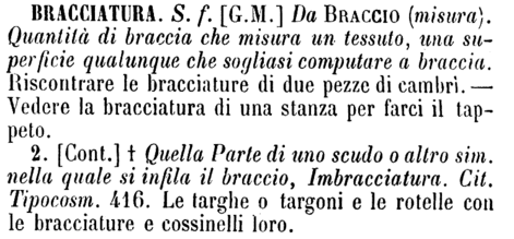 bracciatura