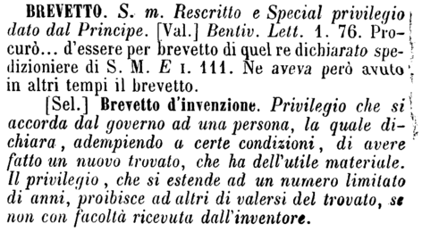 brevetto