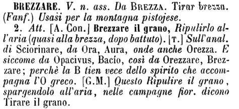 brezzare