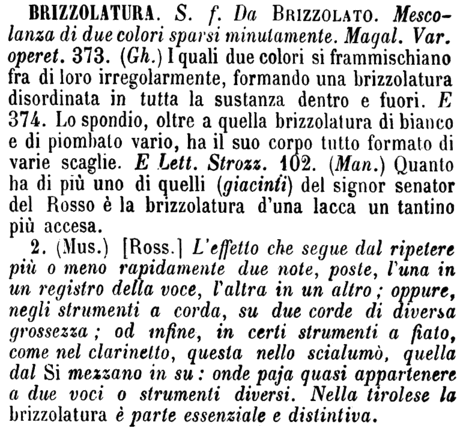 brizzolatura