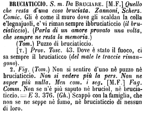 bruciaticcio