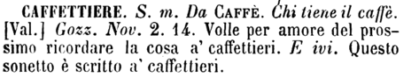 caffettiere