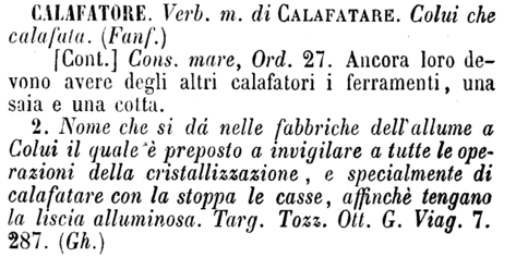 calafatore