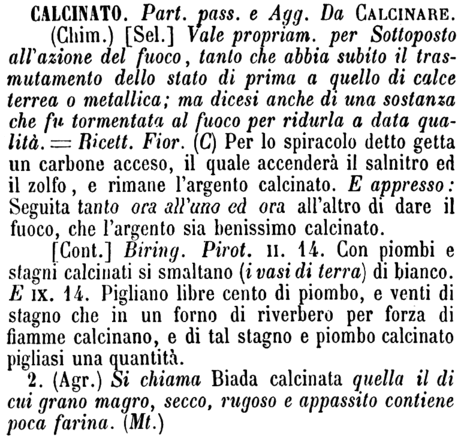 calcinato