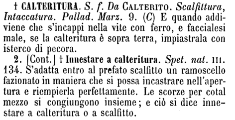 calteritura