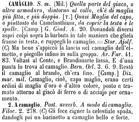 camaglio