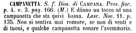 campanetta