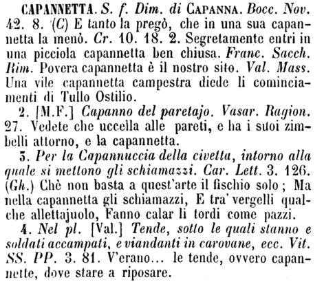 capannetta