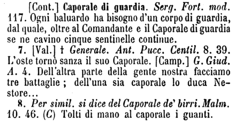 caporale