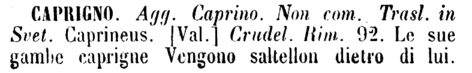 caprigno