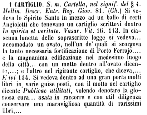 cartiglio