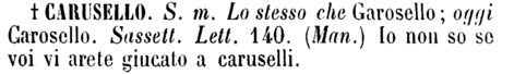 carusello