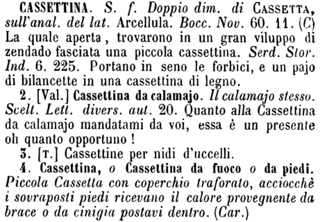 cassettina