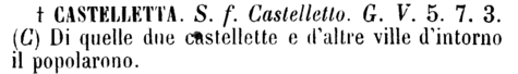 castelletta