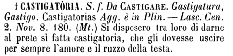 castigatoria