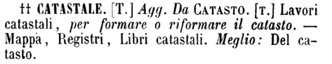 catastale