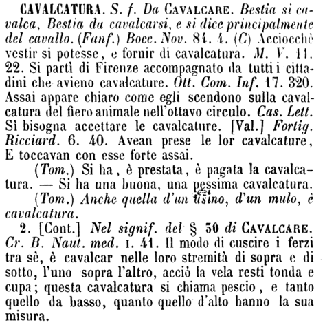 cavalcatura