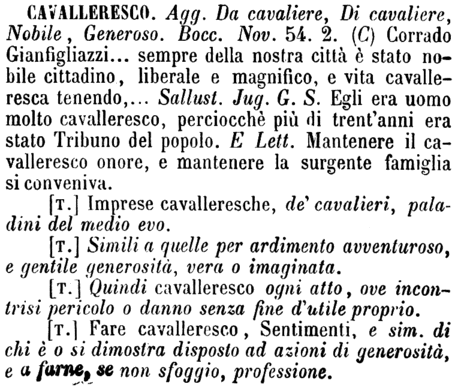 cavalleresco