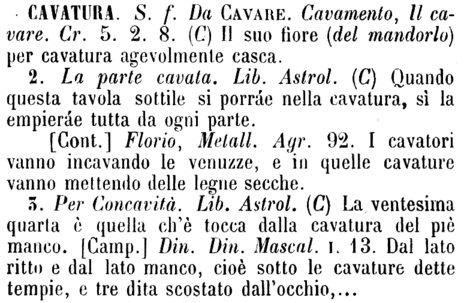 cavatura