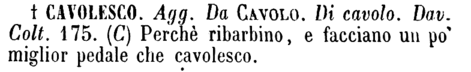 cavolesco