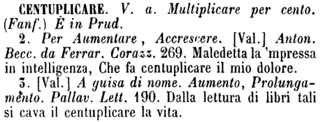 centuplicare