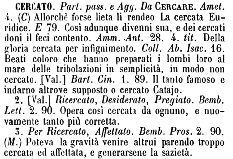 cercato