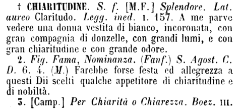 chiaritudine