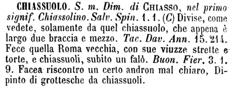 chiassuolo