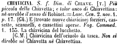 chiavicina