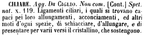 ciliare