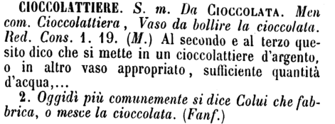 cioccolattiere