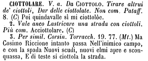 ciottolare