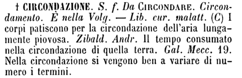 circondazione