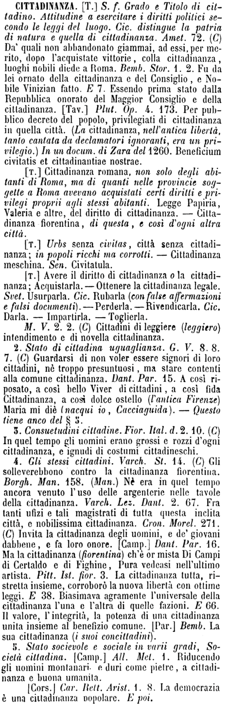 cittadinanza