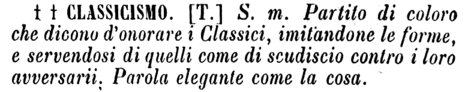 classicismo