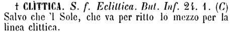 clittica