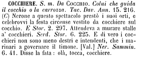 cocchiere