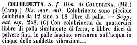 colubrinetta