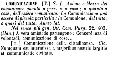 comunicazione