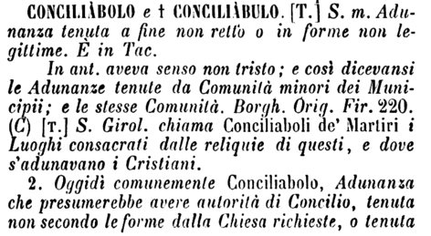 conciliabolo