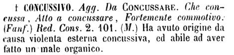 concussivo