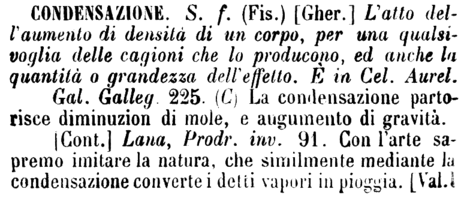 condensazione