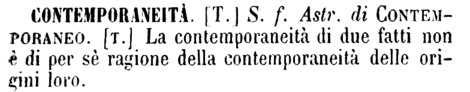 contemporaneita