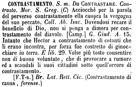 contrastamento