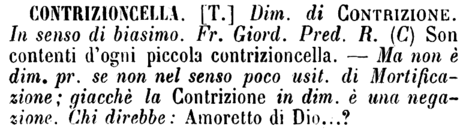 contrizioncella