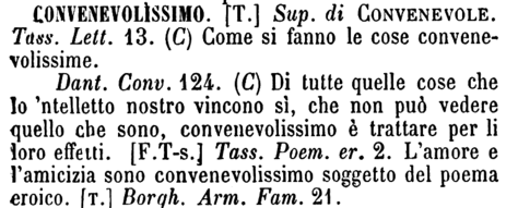 convenevolissimo