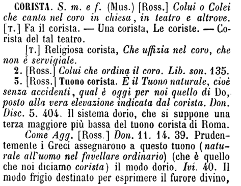 corista