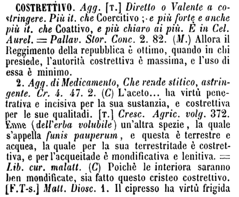 costrettivo