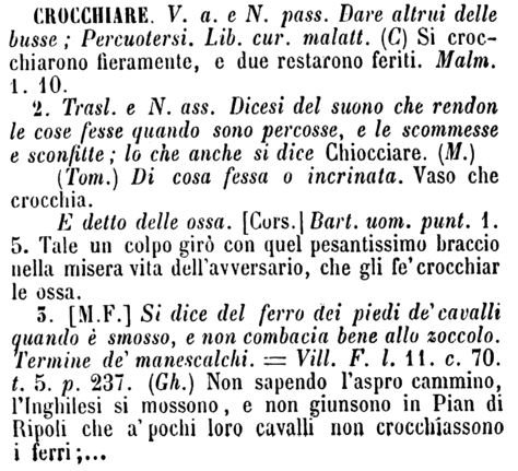 crocchiare